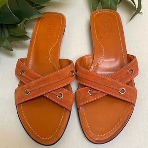 Tod’s - suede sandals